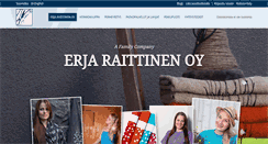Desktop Screenshot of erjaraittinen.fi